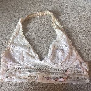 White bralette